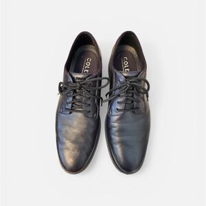Cole Haan Men's Grand 360 Black Leather Oxfords Size 11.5M